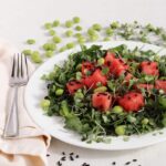 Watermelon Forbidden Rice Salad