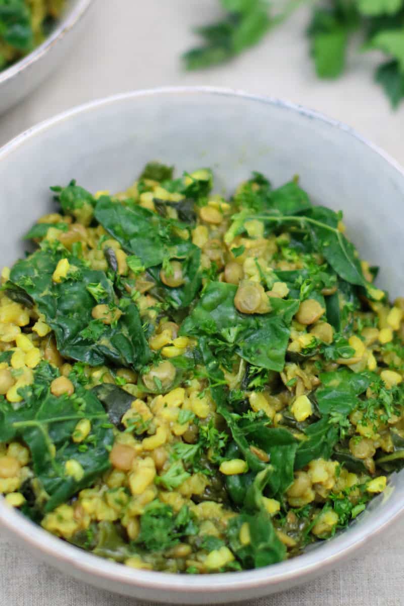 1-Pot Curried Lentils and Rice 