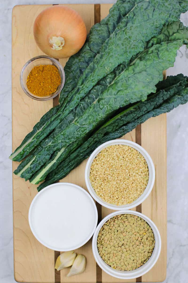 1-Pot Curried Lentils and Rice 