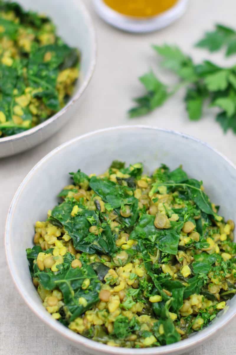 1-Pot Curried Lentils and Rice 