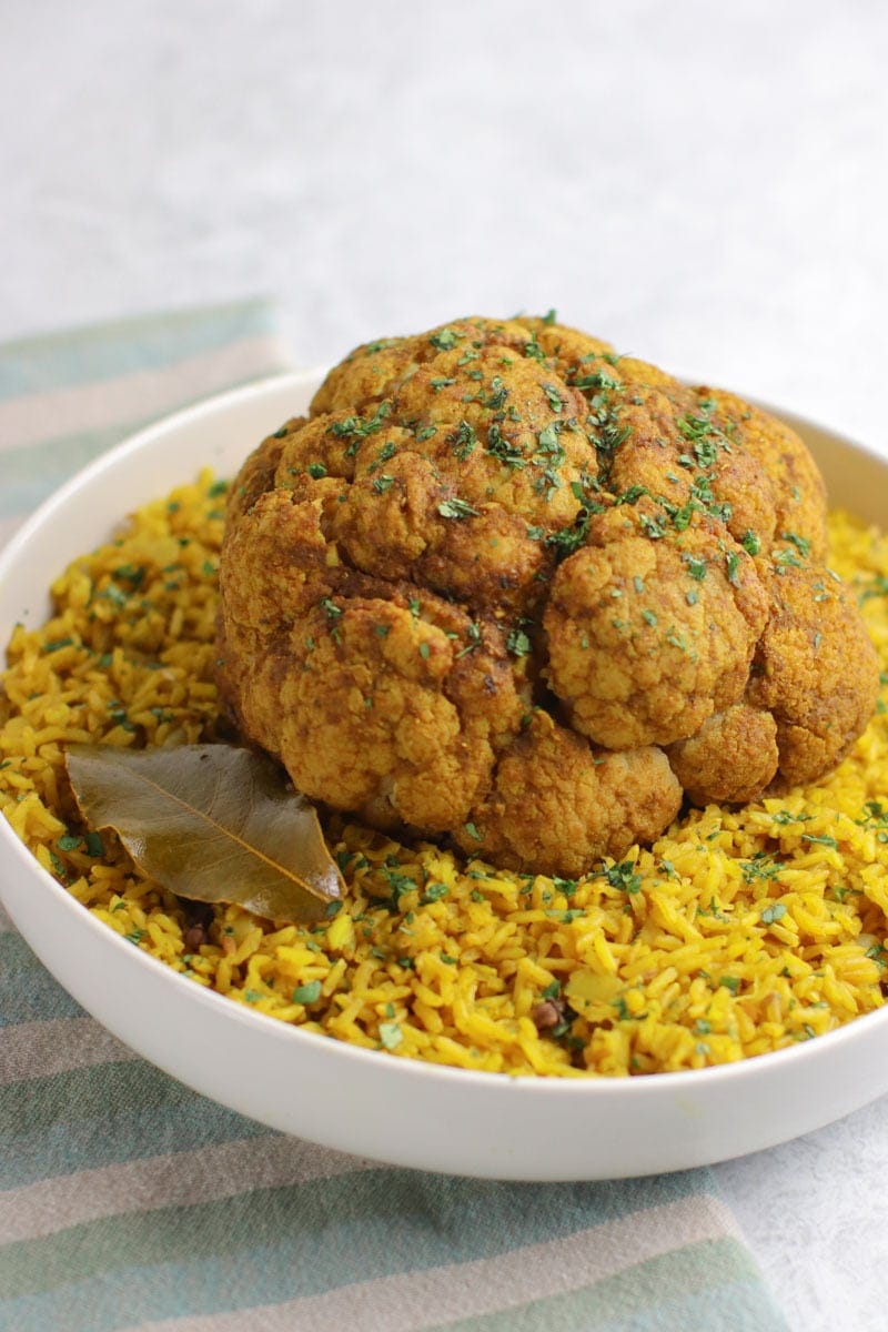 slow cooker cauliflower