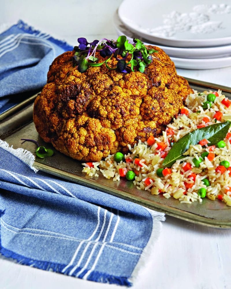 slow cooker cauliflower