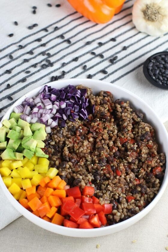 Smoky Vegan Rice and Beans • Healthy Midwestern Girl