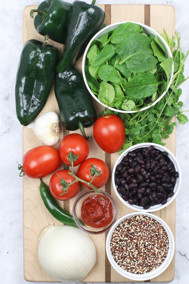 vegan chile relleno ingredients