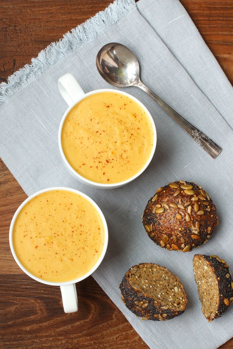 vegan beer cheese soup