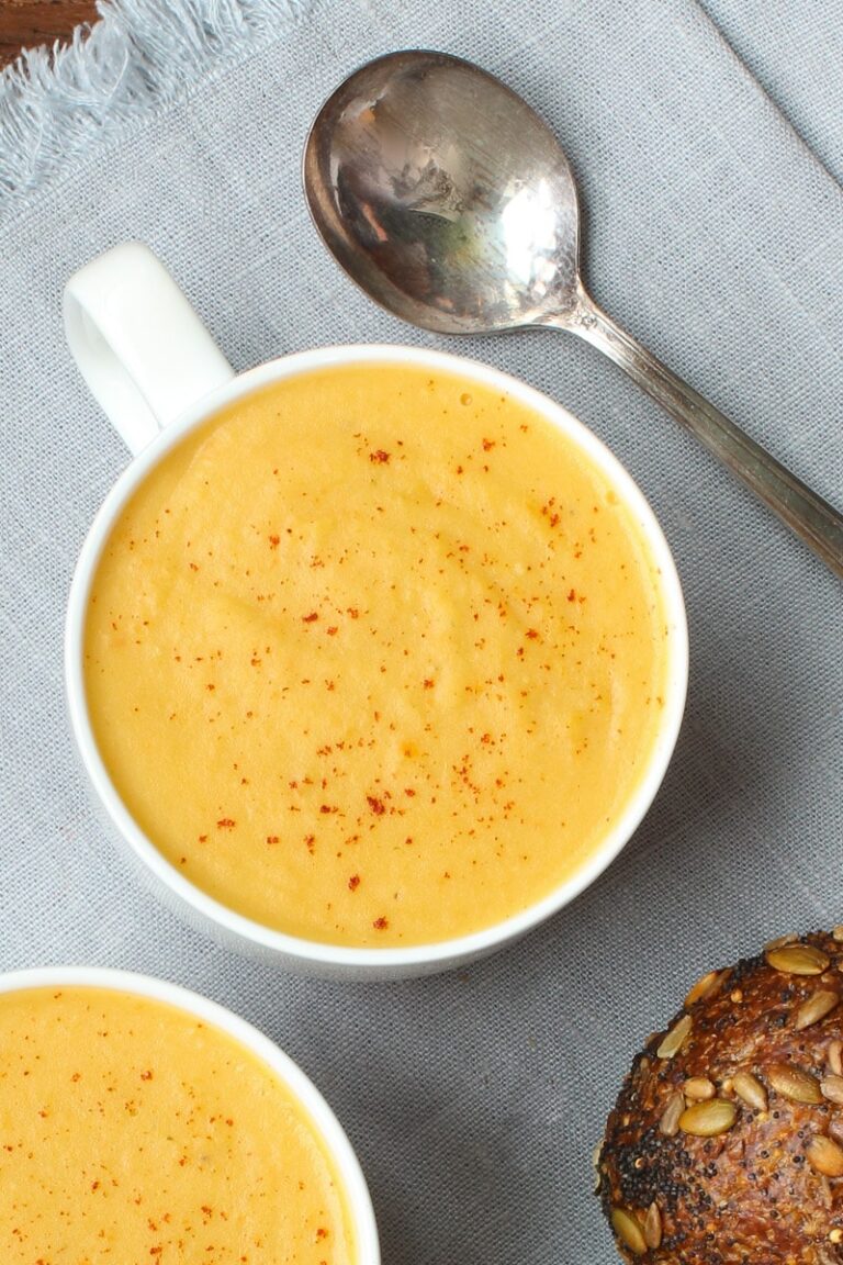 Wisconsin Vegan Beer Cheese Soup • Healthy Midwestern Girl
