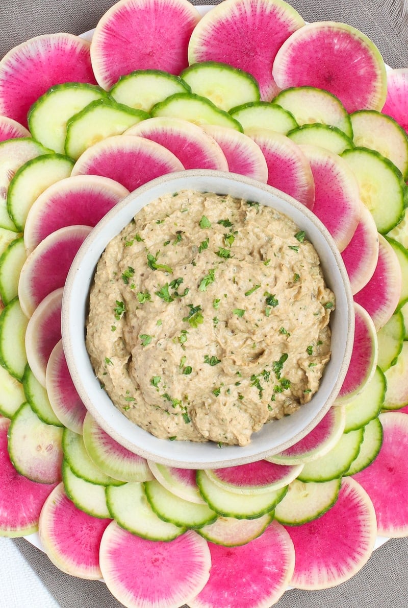 oil free baba ganoush