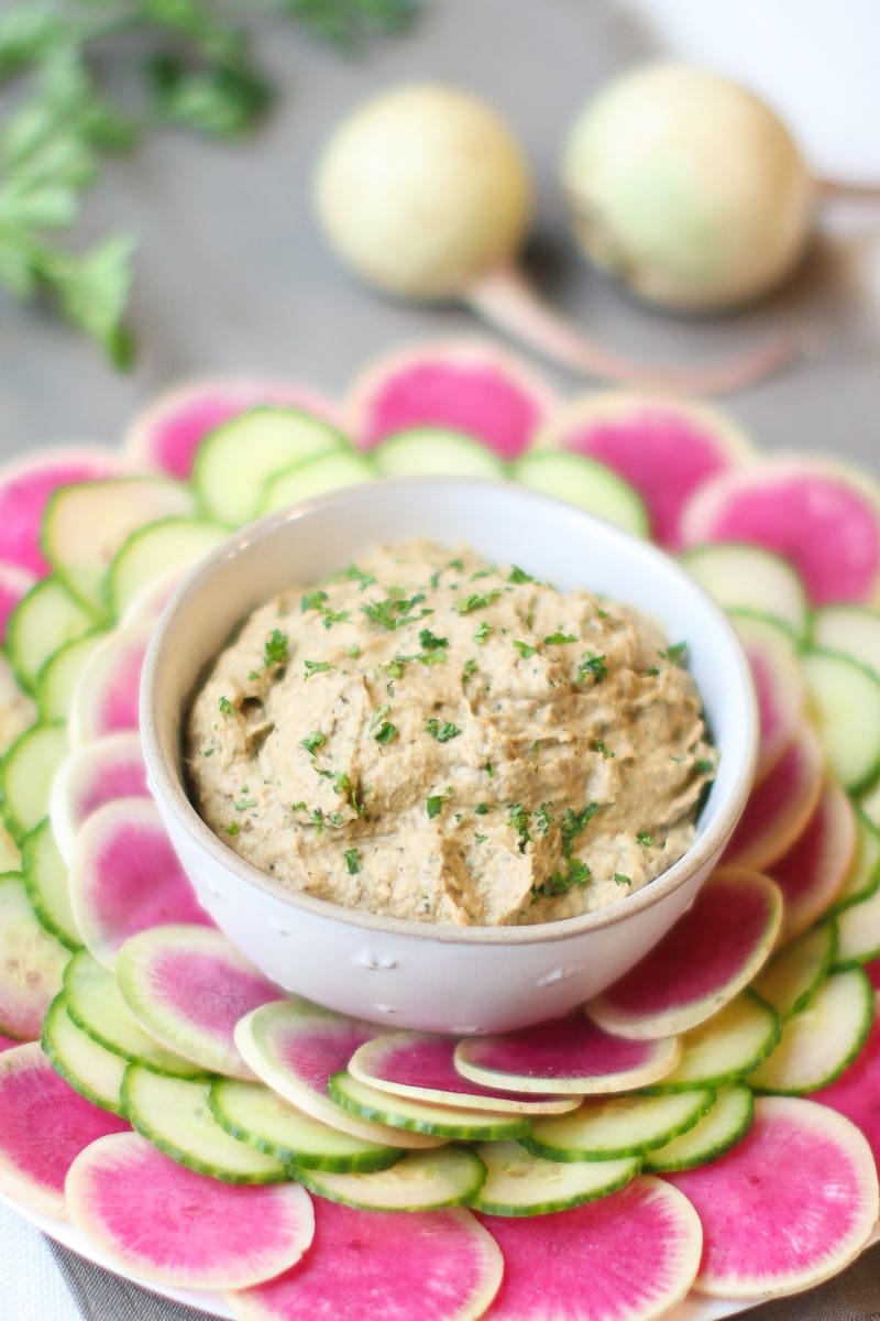 oil free baba ganoush