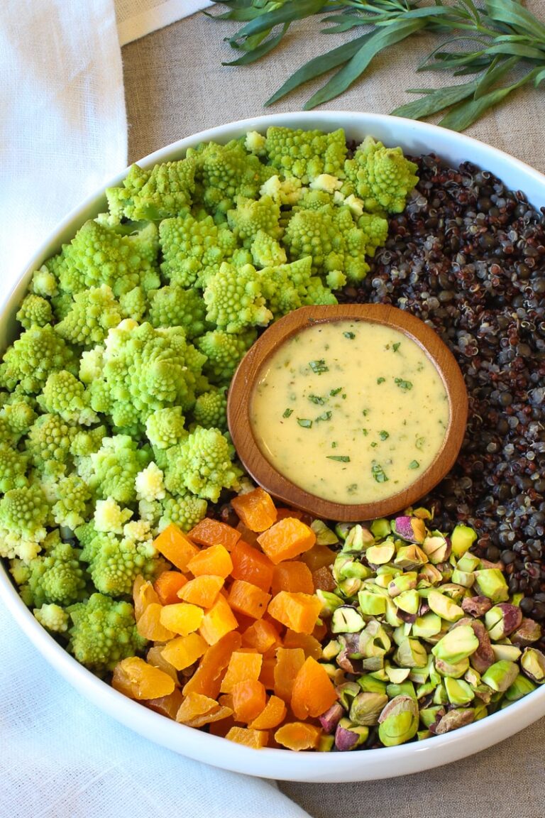 Dijon Mustard Sauce with Herbs Oil Free • Healthy Midwestern Girl