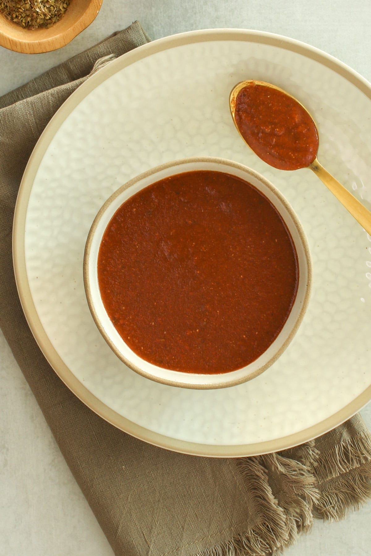 Oil Free Vegan Enchilada Sauce-image