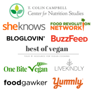 Featured On T. Colin Campbell Center for Nutrition Studies, Food Network Revolution, She Knows, Buzz Feed and others.