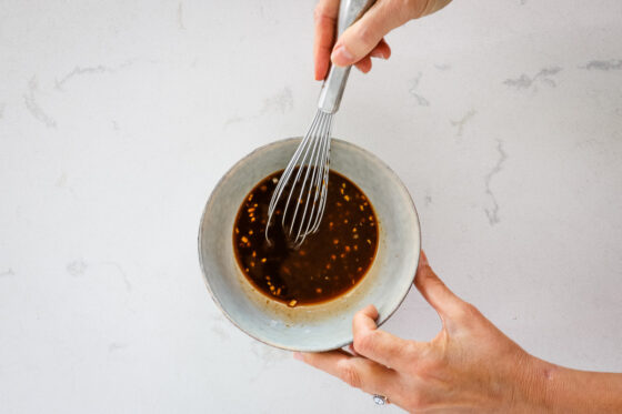 Silken Tofu with Spicy Soy Dressing • Healthy Midwestern Girl