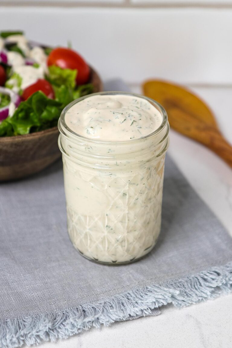 Best Vegan Ranch Dressing [oil Free] • Healthy Midwestern Girl